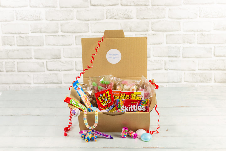 Personalised Retro Sweet Hamper Gift Box