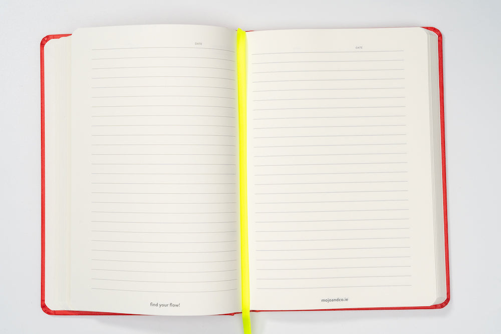 Undated Brain Dump Journal (Hot Pink)