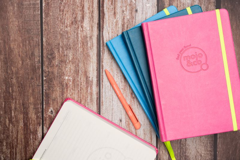 Undated Brain Dump Journal (Hot Pink)