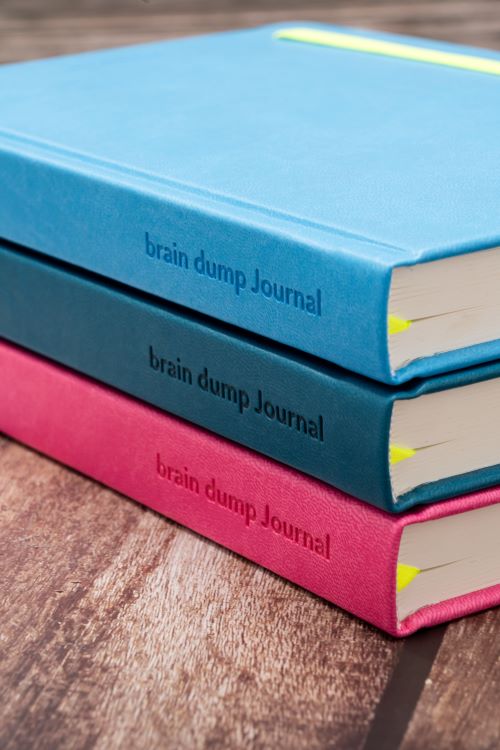 Undated Brain Dump Journal (Hot Pink)