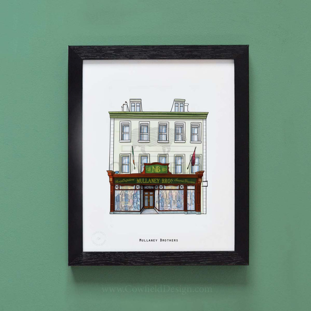 Personalised House Illustration Print