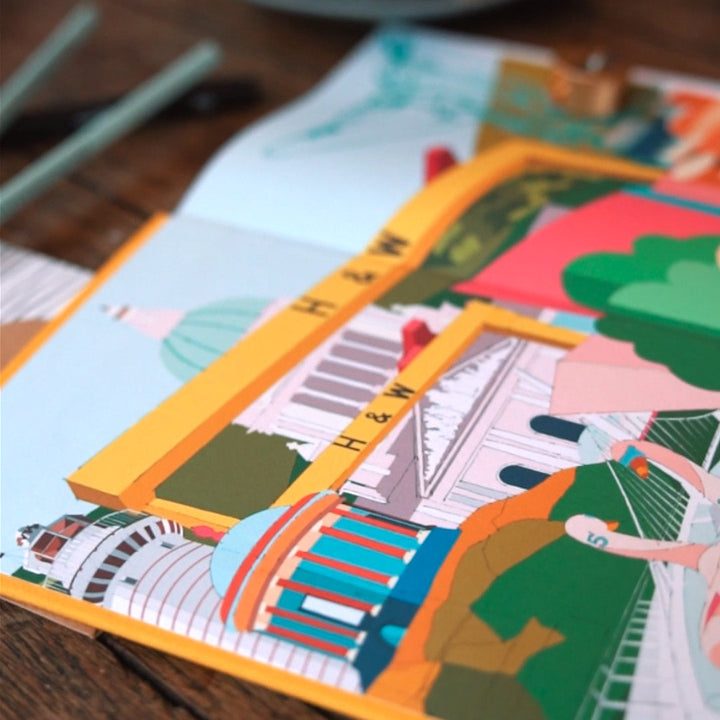 Northern Ireland Landmarks A5 Notebook