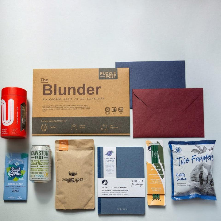 Puzzle & Snack Corporate Gift Box