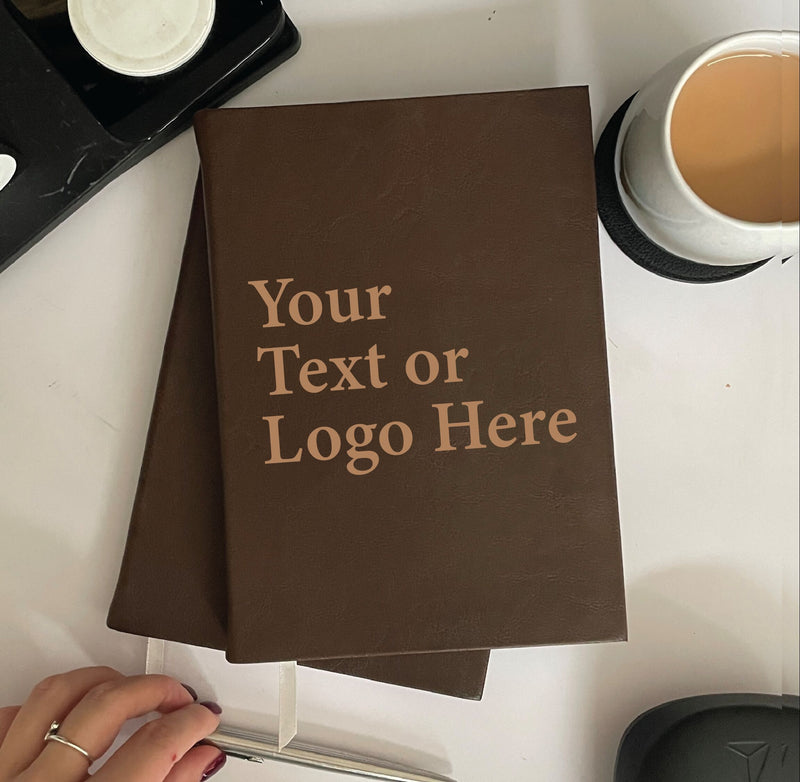 Any Personalisation Faux Leather Notebook
