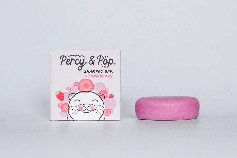 Percy & Pop Strawberry Shampoo Bar