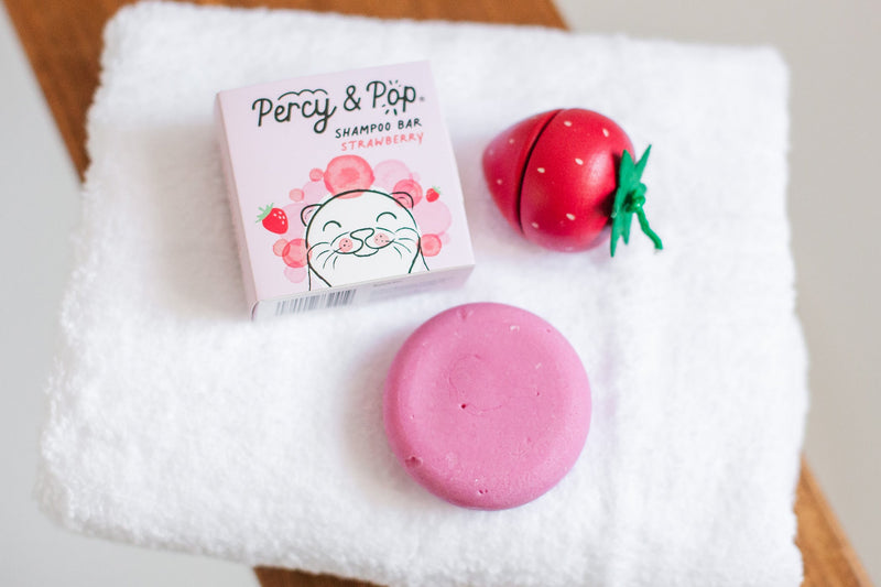 Percy & Pop Strawberry Shampoo Bar