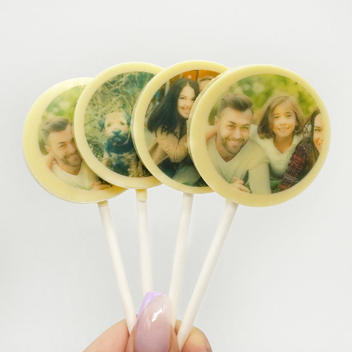 Personalised Chocolate Lollies Gift Pack