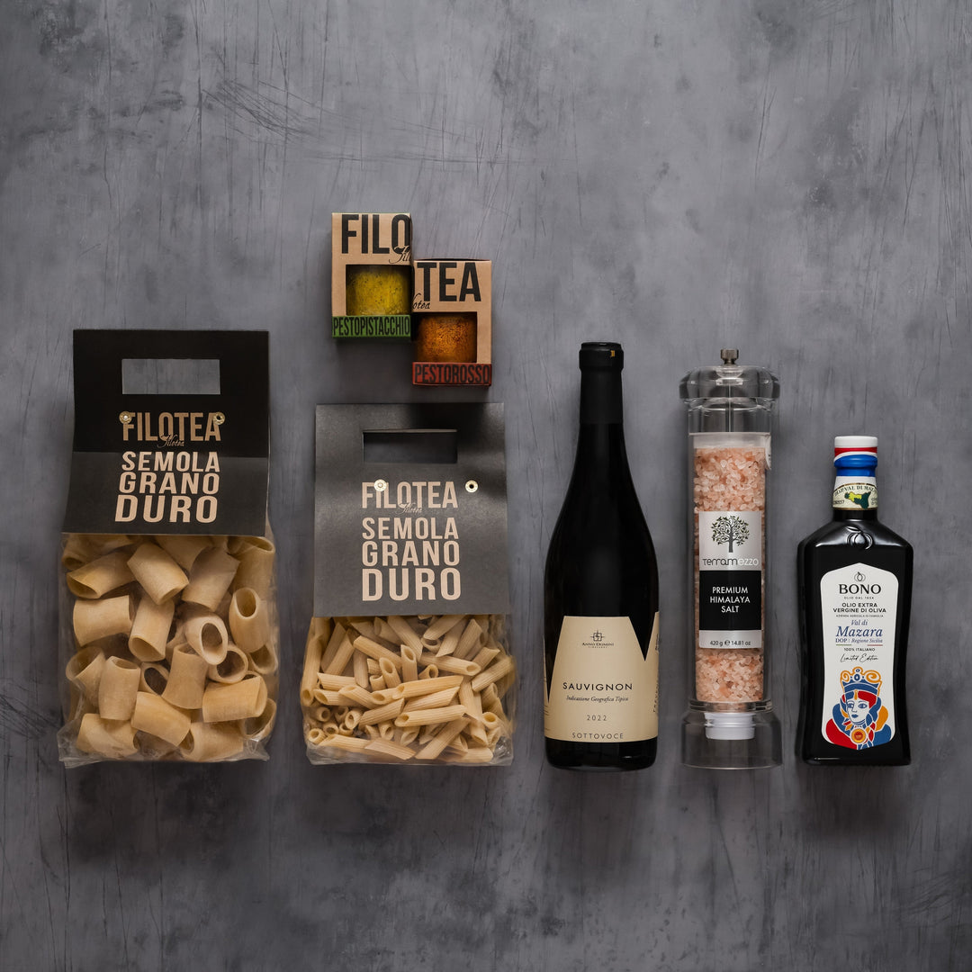An Evening In with Filotea Premium Pesto & Wine
