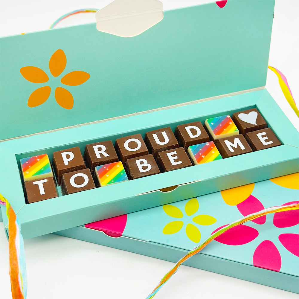 Proud To Be Me Personalised Chocolate Box