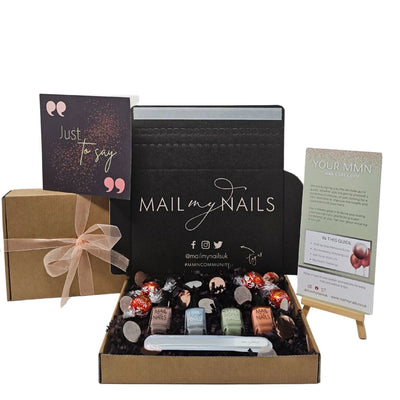 Mail my nails pastel just to say gift set