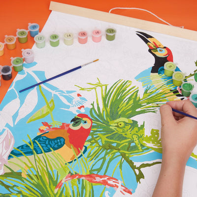 RHS Tropical Birds Paint By Numbers Kit