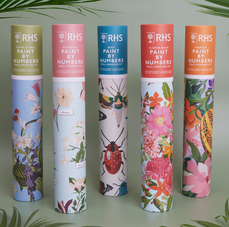 Botanical Paint By Numbers Kit