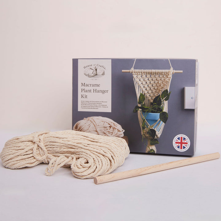 Macrame Plant Hanger Craft Kit
