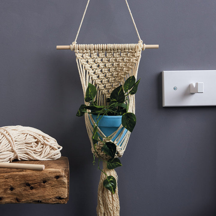 Macrame Plant Hanger Craft Kit