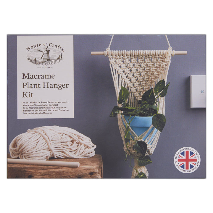 Macrame Plant Hanger Craft Kit