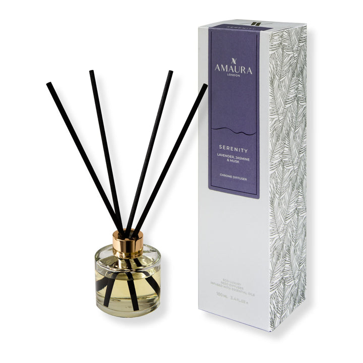 Serenity Luxury Reed Diffuser – Lavender, Jasmine & White Musk