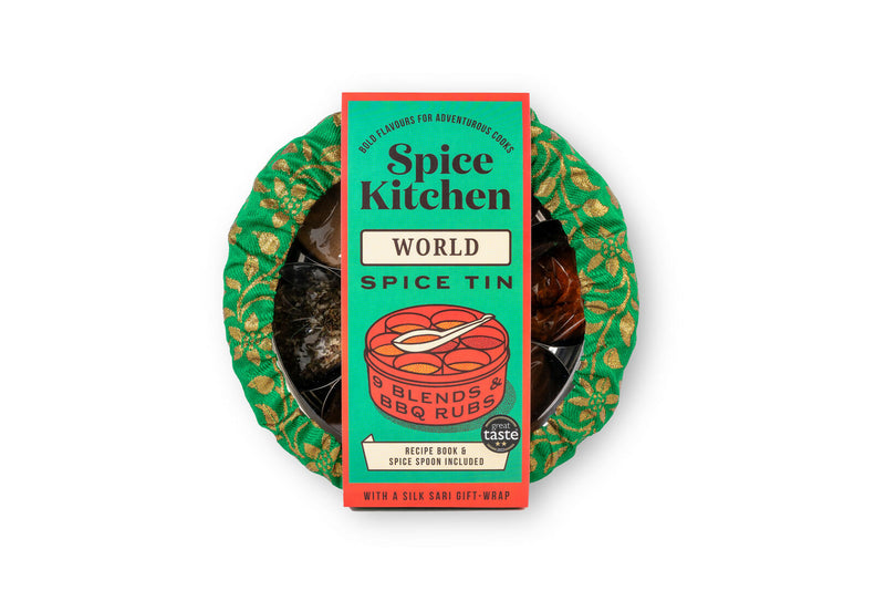 Sari Wrapped World Spice Tin