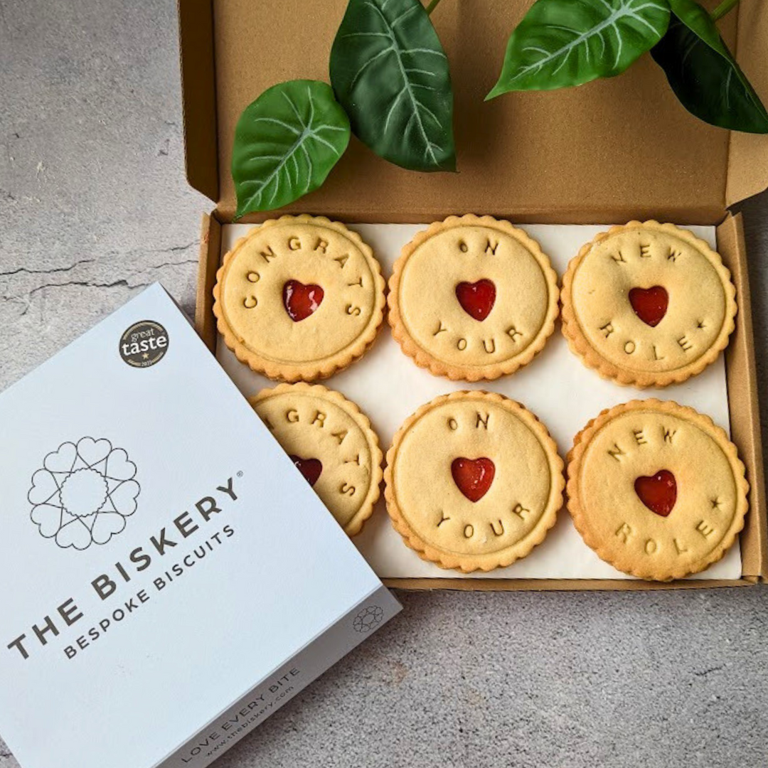 Staff Promotion Gift Box of 6 Jam Biscuits