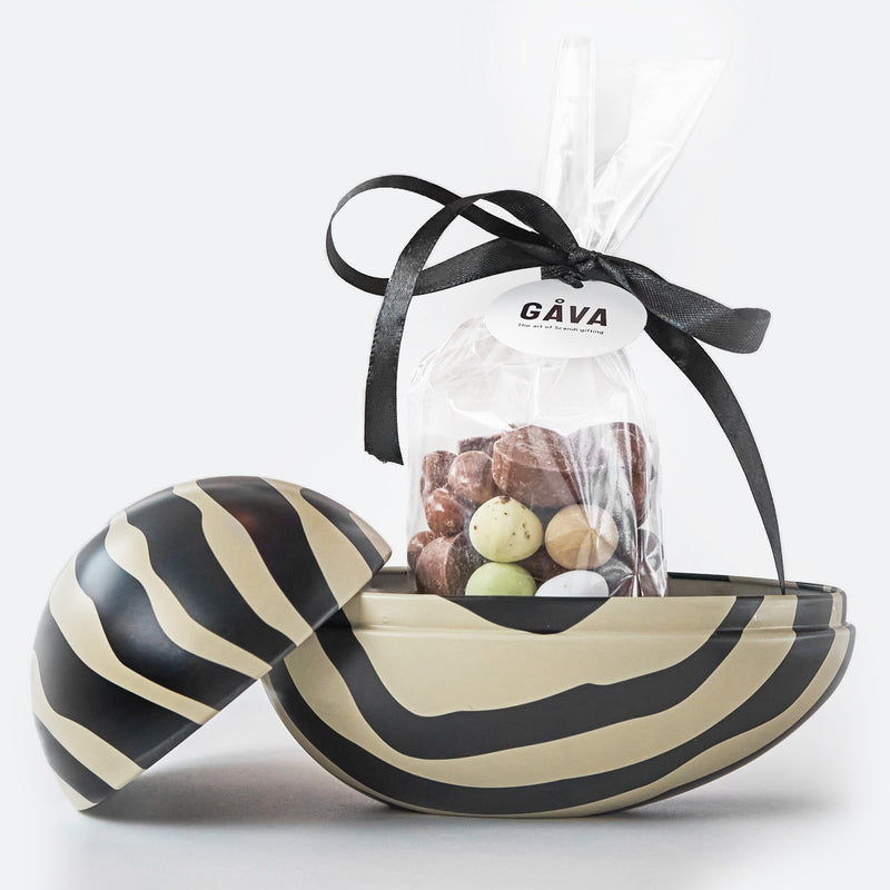 Easter Chic Tin Egg - Zoe