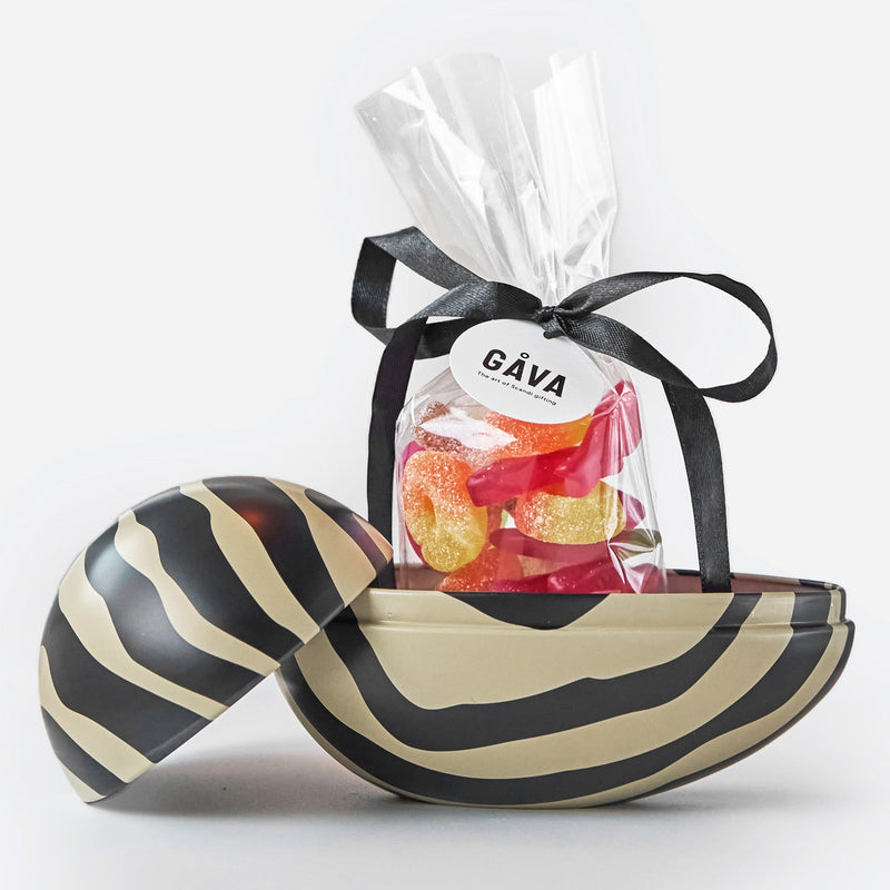 Easter Chic Tin Egg - Zoe