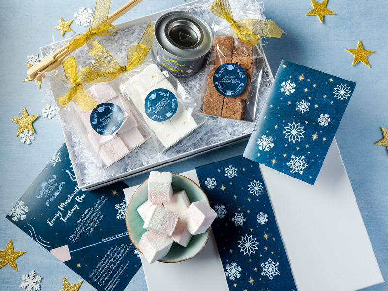 Snowflakes Marshmallow Toasting Box