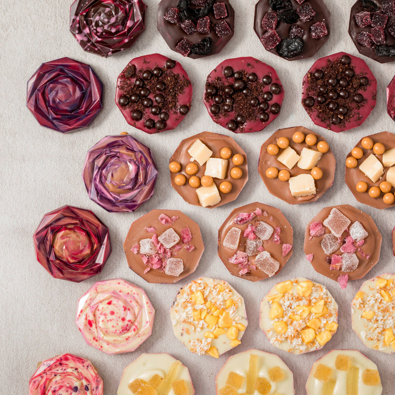 A Dozen Chocolate Roses