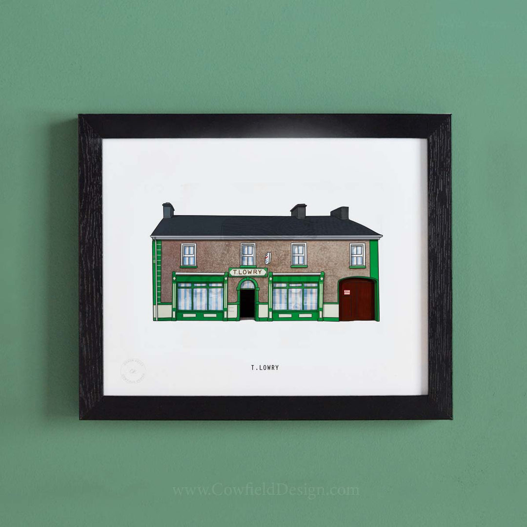 Personalised House Illustration Print