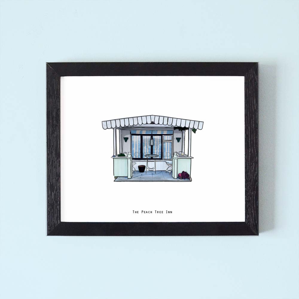 Personalised House Illustration Print