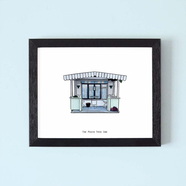 Personalised House Illustration Print