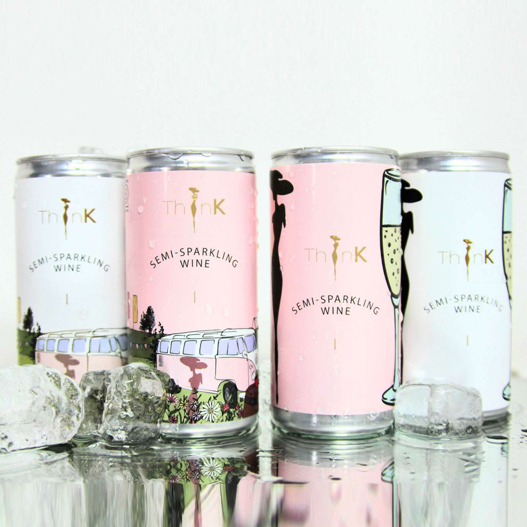 Elegant Organic Prosecco & Sparkling Rosé Duo