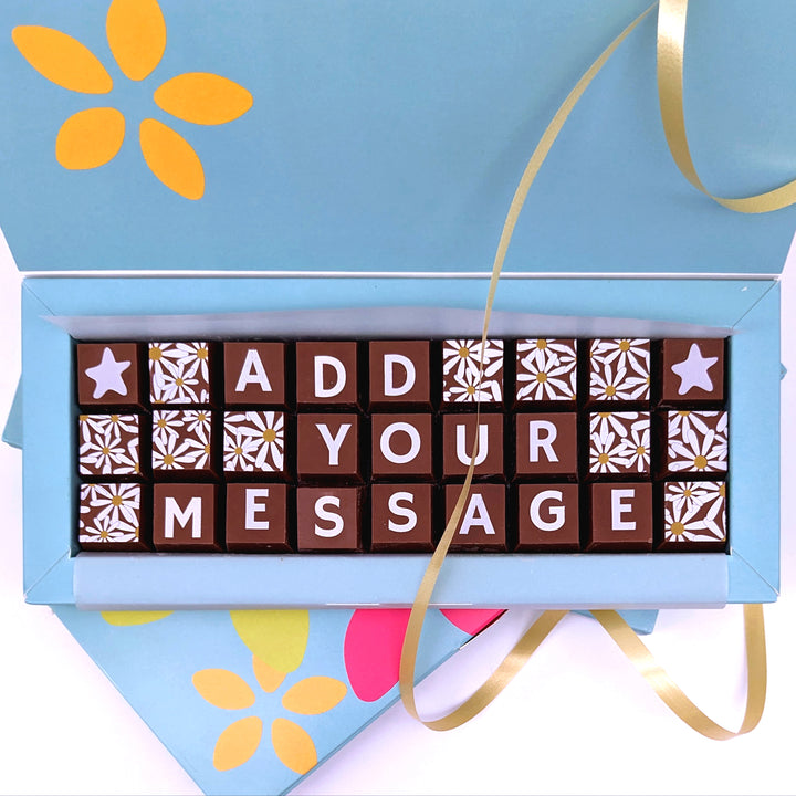 Personalised Chocolate Message Box