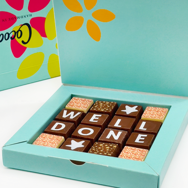 Personalised Chocolate Box – Square Selection
