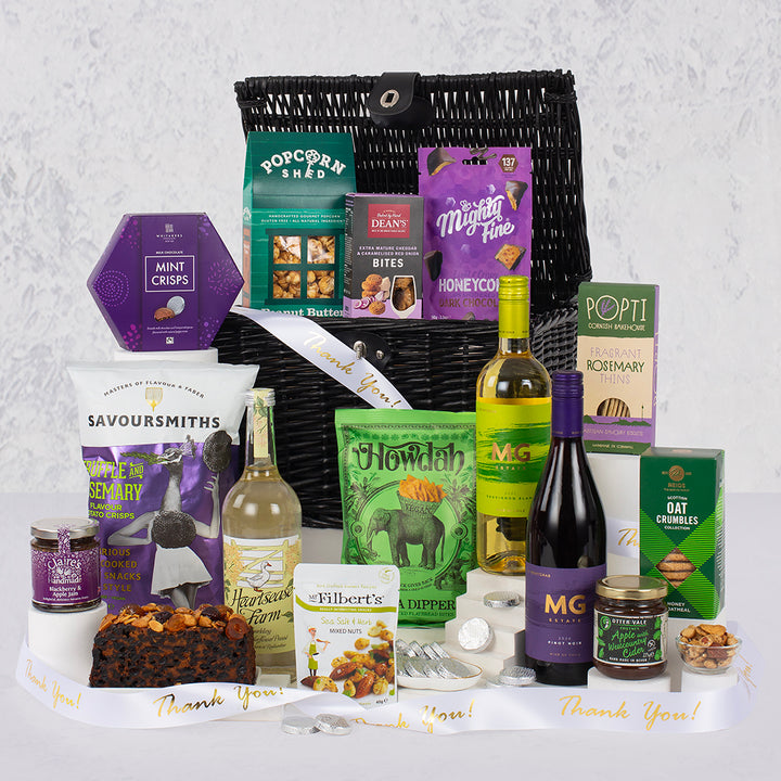 With Thanks Gift Basket