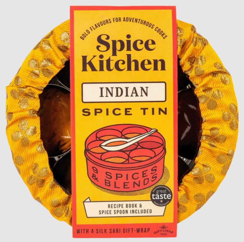 Sari Wrapped Indian Spice Tin