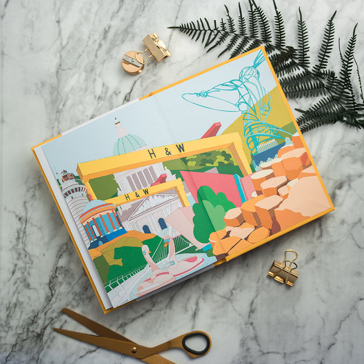 Northern Ireland Landmarks A5 Notebook