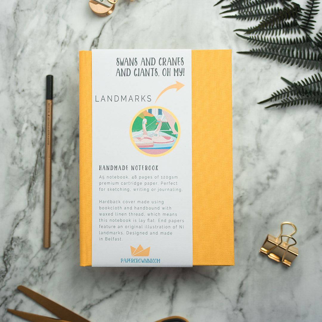 Northern Ireland Landmarks A5 Notebook