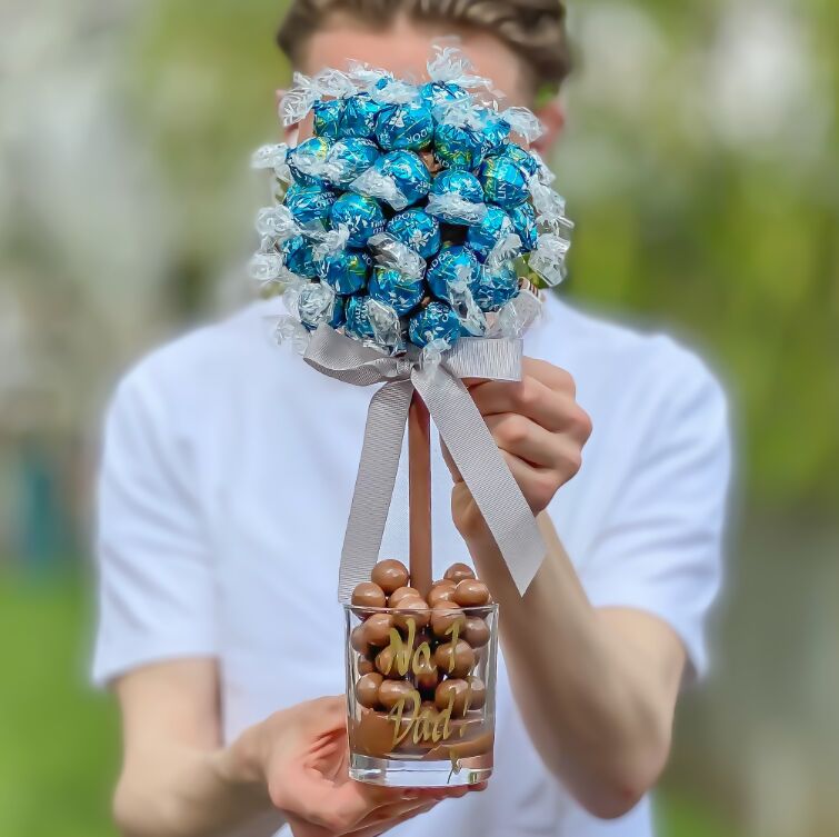 Salted Caramel Lindor Tree