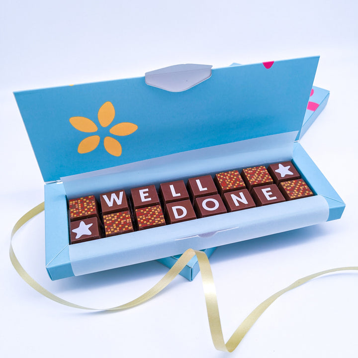 Personalised Well Done Chocolate Gift Box