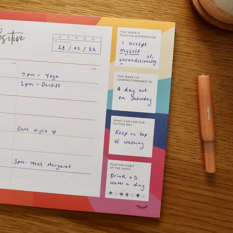 Weekly Desk Pad
