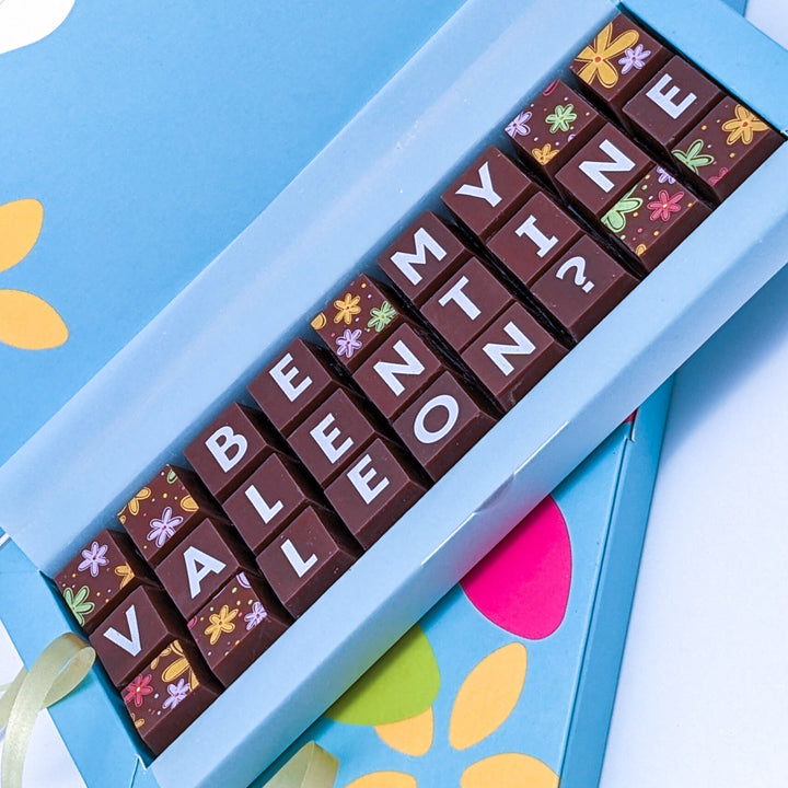 Personalised Valentine’s Chocolate Gift Box