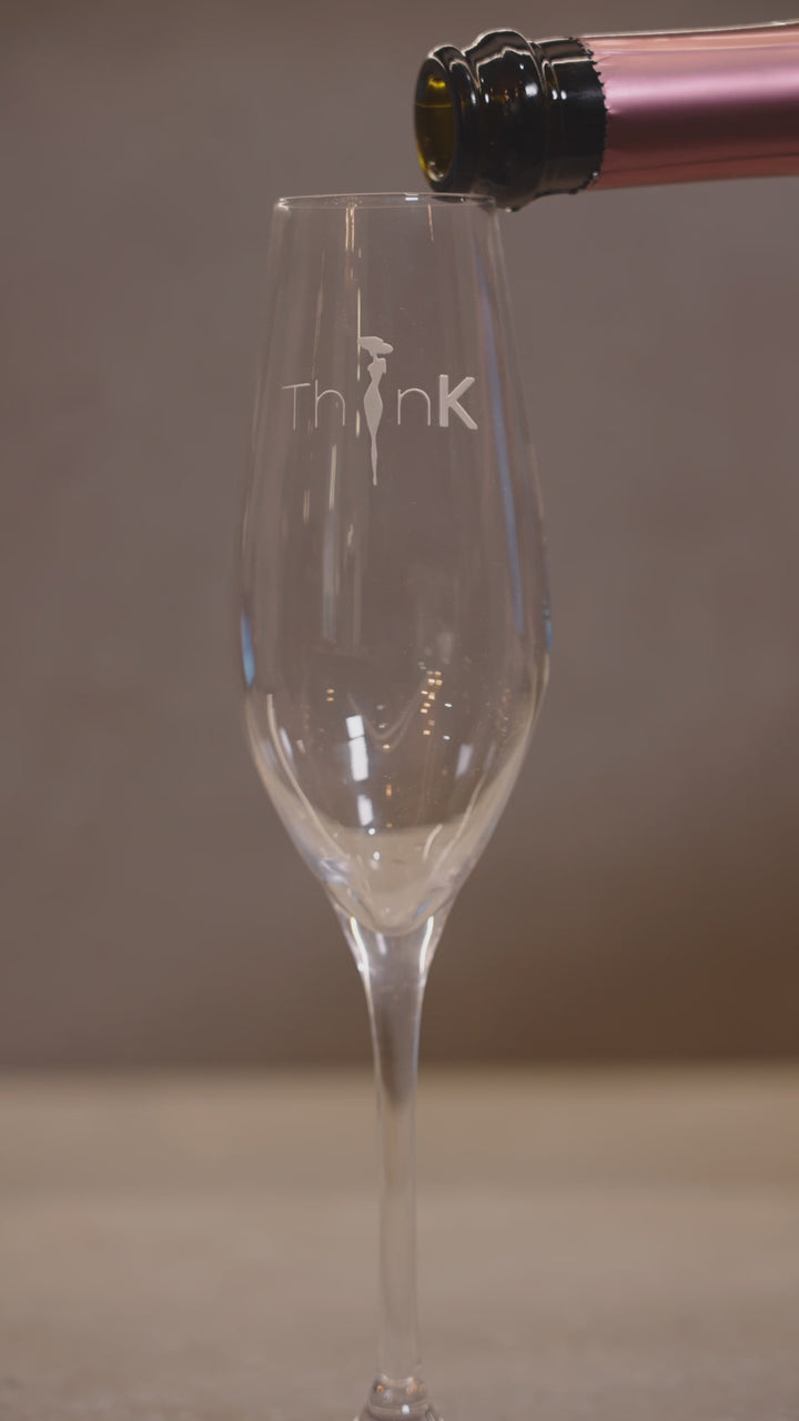 Indulge in Think Pink Organic Sparkling Rosé x 2