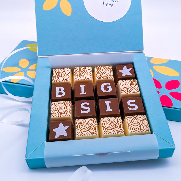 Personalised Sister Message Chocolates