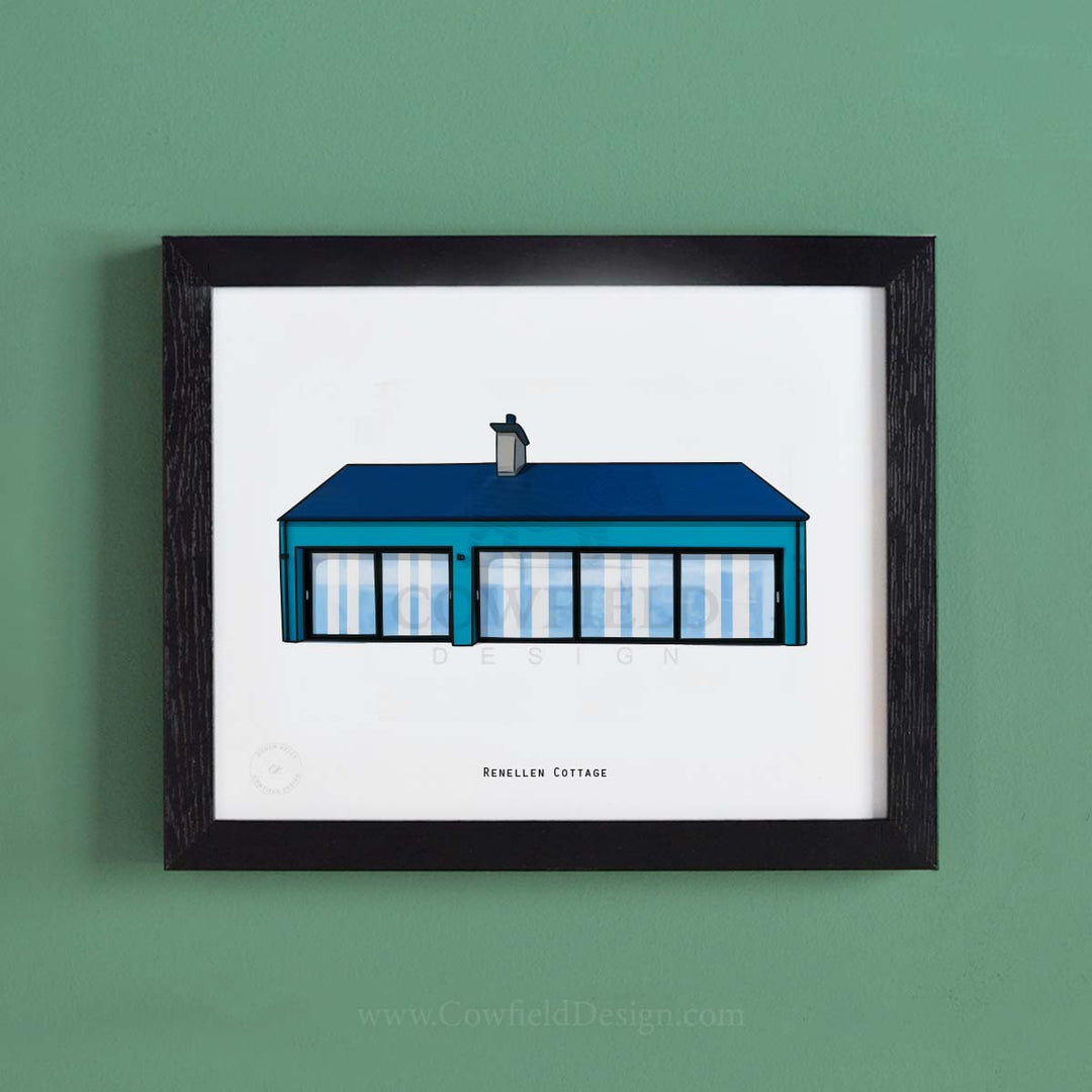 Personalised House Illustration Print