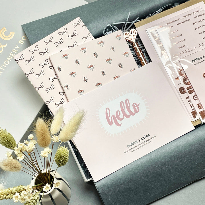 Rose Gold Stationery Gift Set