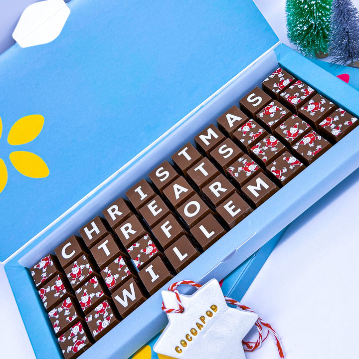 Festive Christmas Chocolate Treat Box