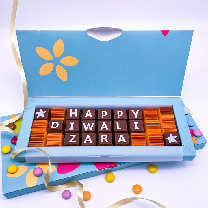 Personalised Diwali Chocolate Gift Box