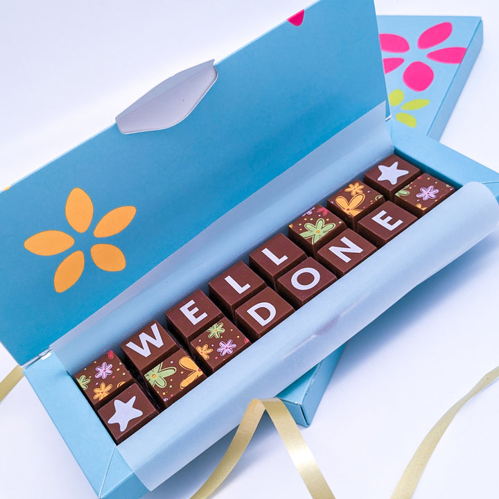Personalised Exam Results Chocolate Box