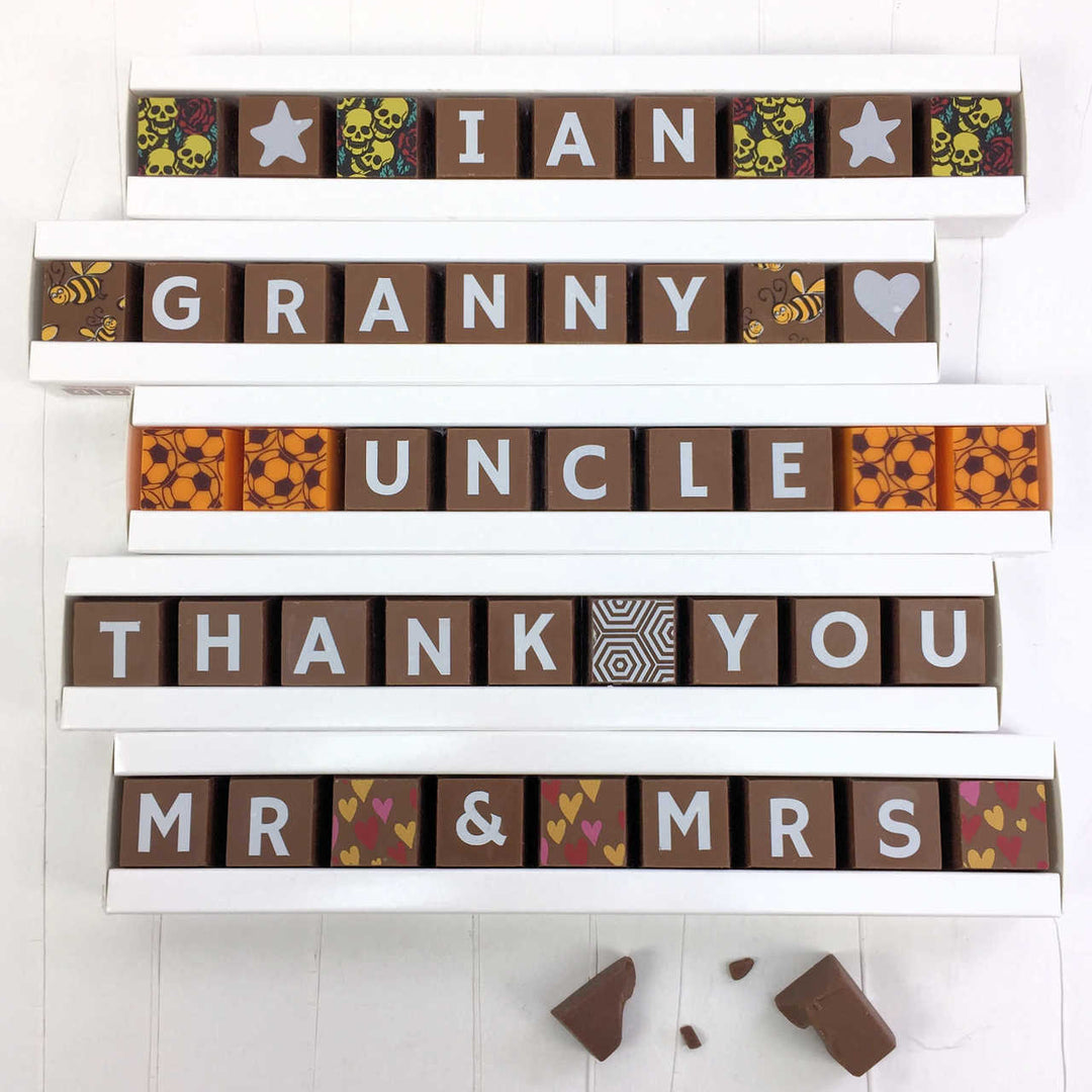 Personalised Chocolate Stick Gift