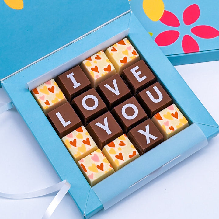 Personalised Love You Chocolate Bar