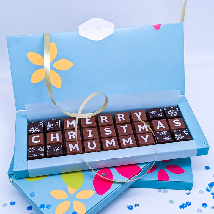Personalised Christmas Chocolate Treats